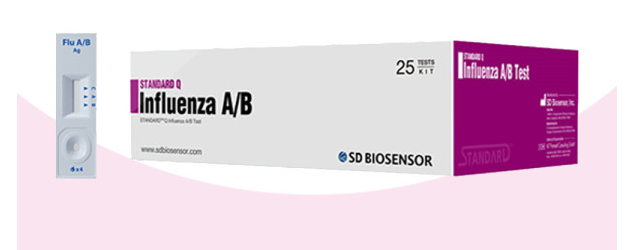 SD바이오센서 독감 진단 자가 검사 키트 25개입 1박스 A형+B형